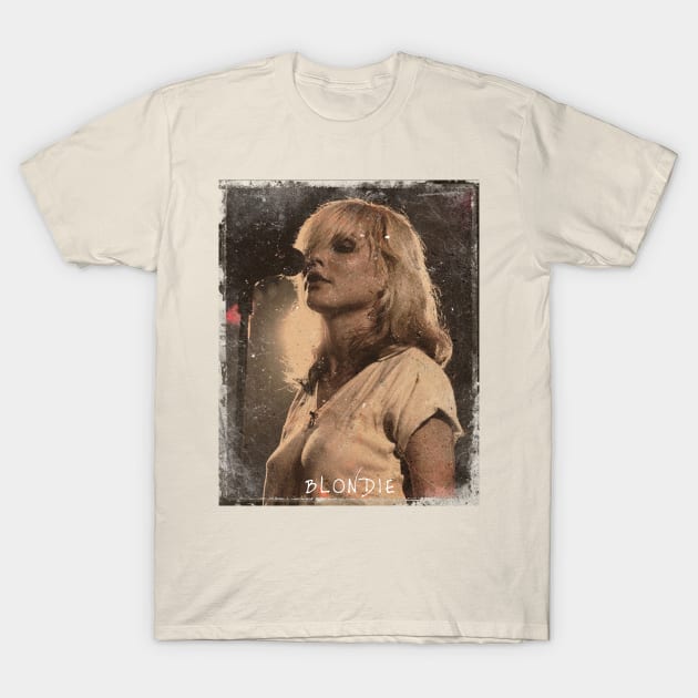 Vintage Blondie Debby Harry T-Shirt by Ihkwan Art